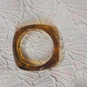 Tortoise Square Bangle